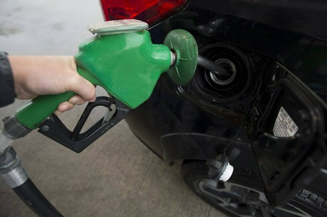 A car is fuelled up at a gas station in Vancouver, Wednesday, July 17, 2019. THE CANADIAN PRESS/Jonathan Hayward