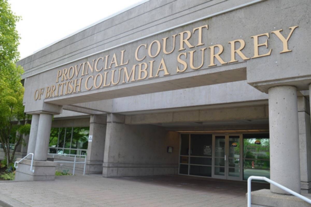 Surrey provincial court. (File photo: Tom Zytaruk)