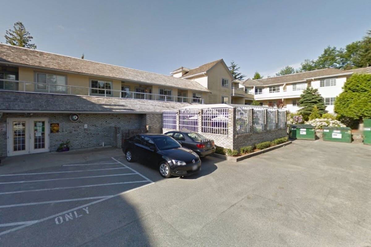 Fraser Health in mid-September declared a COVID-19 outbreak at Westminster House in South Surrey. (Google Streetview photo)