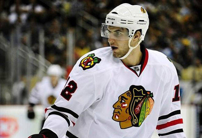 Kyle Beach playing for the NHL Chicago Blackhawks farm team. (Contributed)