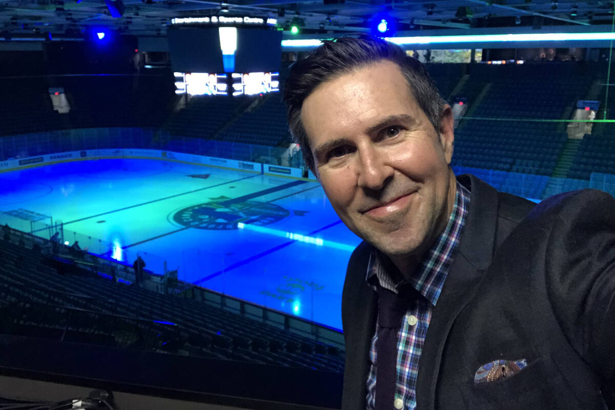 James Cybulski was announced as the first-ever voice of the Abbotsford Canucks last month. The award winning broadcaster joined the Abbotsford Farm Podcast to talk about the job, his career and a number of other topics. (Photo: twitter.com/jamescybulski)