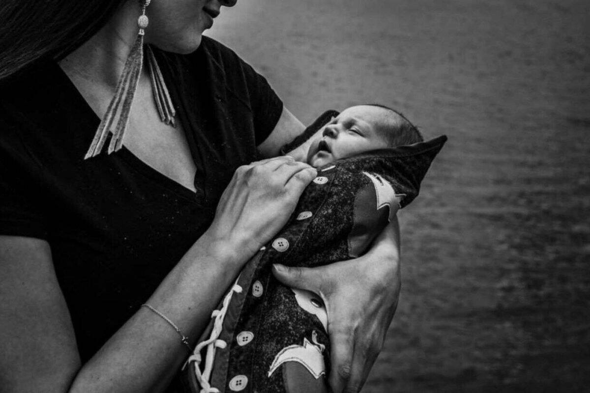 Indigenous families are grossly overrepresented in birth alerts in B.C. File photo of reporter Anna McKenzie and her daughter taken by Captured Memories Photography. Bayleigh Marelj, Local Journalism Initiative Reporter