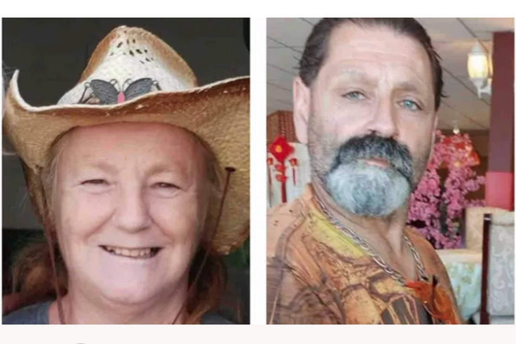 Kim Cardinal and husband Lorn Thibodeau’s riverside property was swept down the Nicola River on Nov. 15. A fundraiser has been set up to help them. (GoFundMe)