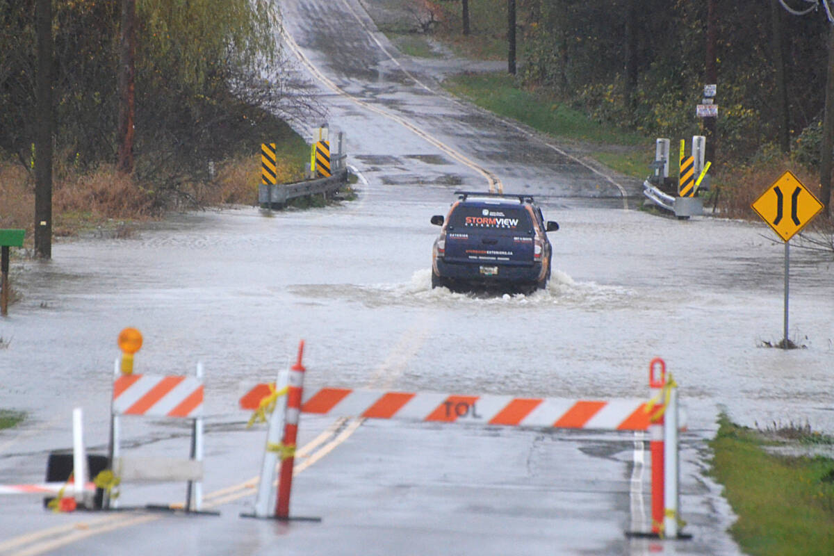 B.C. was severely impacted by flooding during the storm that occurred from Nov. 13 to 15. More heavy rains are in the forecast this week. (Black Press Media file photo)