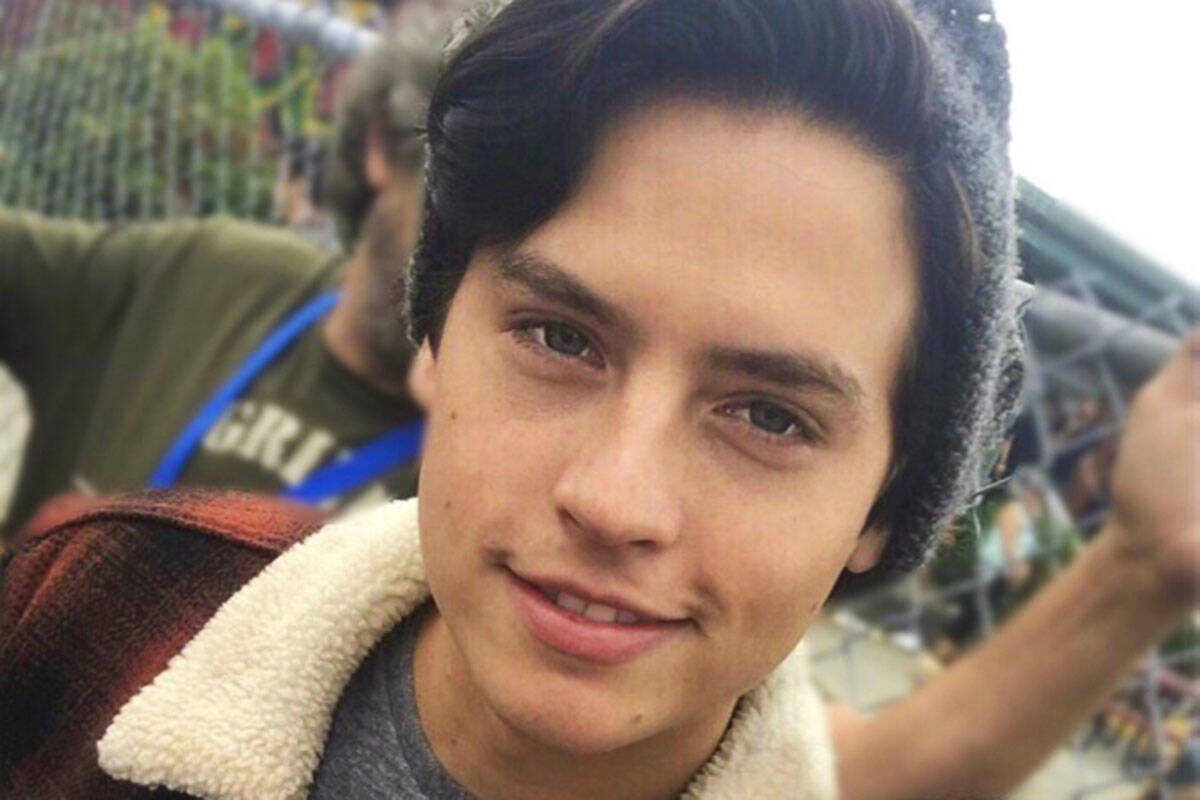A fan photo of Cole Sprouse in Langley, where parts of Netflix’s show Riverdale have been filmed. (Submitted photo)