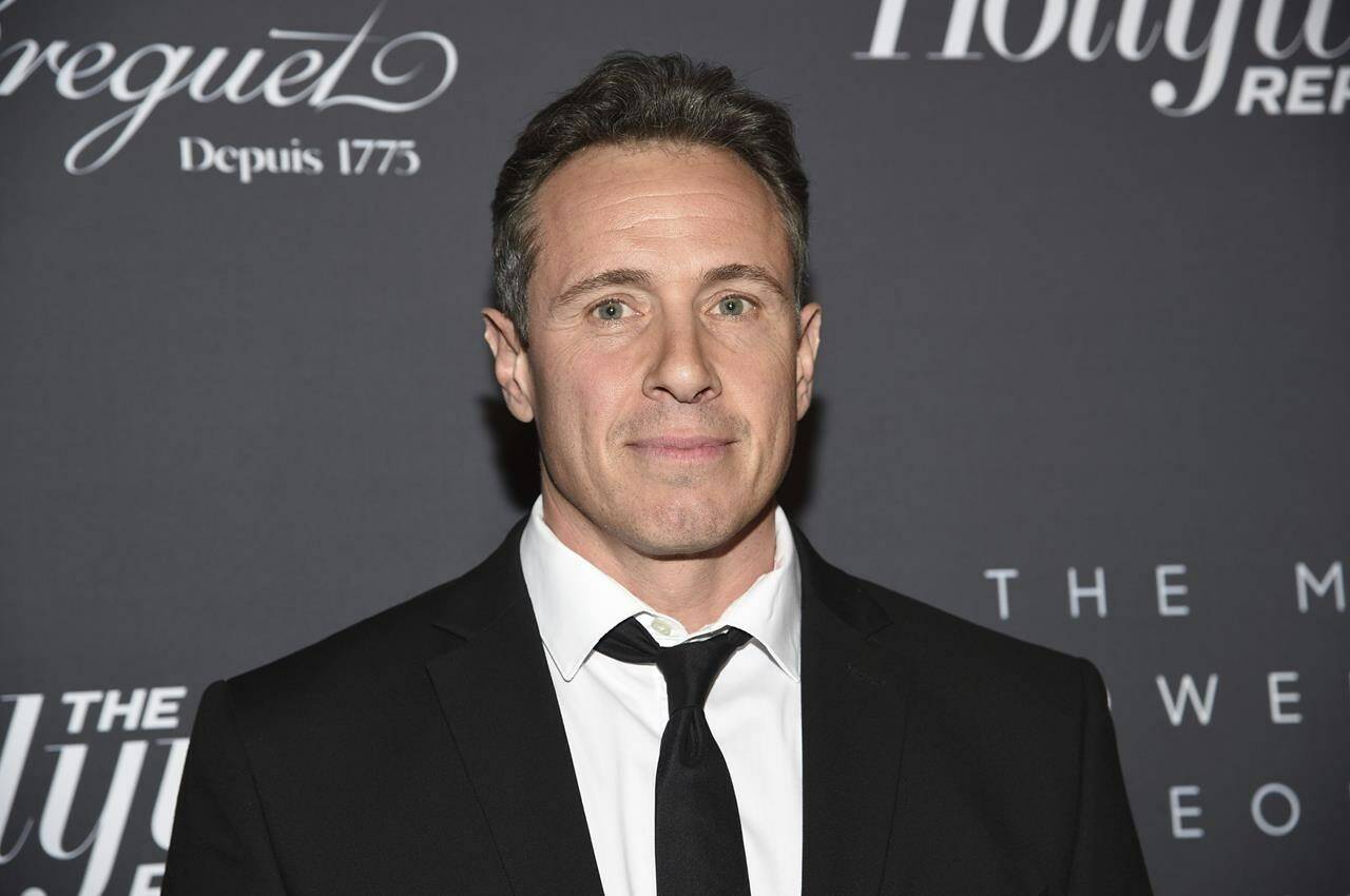 FILE - Chris Cuomo attends The Hollywood Reporter’s annual Most Powerful People in Media cocktail reception on April 11, 2019, in New York. CNN said Tuesday, Nov. 30, 2021, it was suspending the anchor indefinitely after details emerged about how he helped his brother, former New York Gov. Andrew Cuomo, as he faced charges of sexual harassment. (Photo by Evan Agostini/Invision/AP, File)