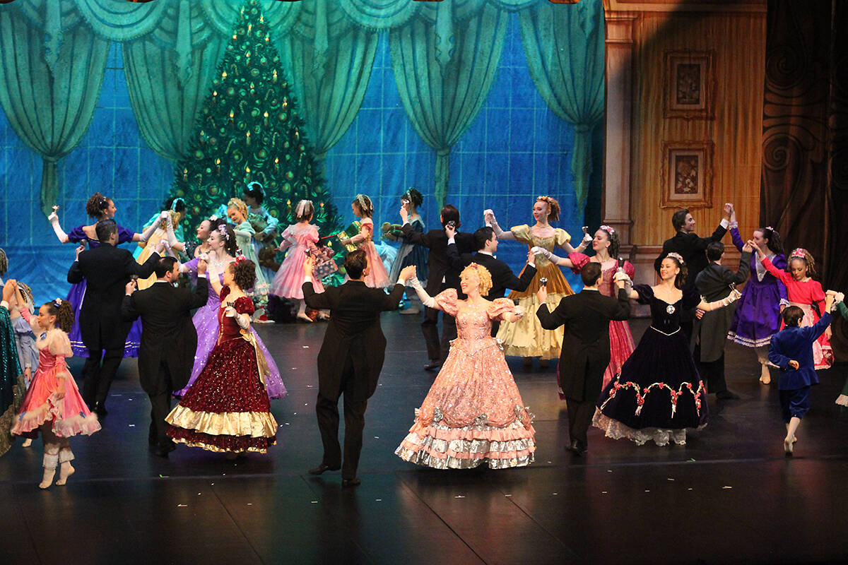 Royal City Youth Ballet’s performance of ‘The Nutcracker’ at the Cowichan Performing Arts Centre on Dec. 7, 2019. Theatre and sports events with more than 50 people now require proof of vaccination and seating, but business holiday events can include standing and mingling. (Andrea Rondeau/Cowichan Valley Citizen)