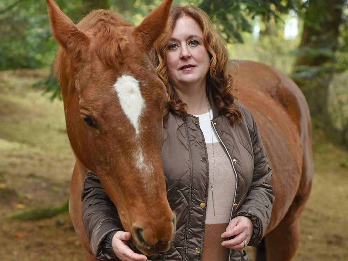 November 1, 2021 - Tamara Passmore with horse Shalimar. Don Denton photo