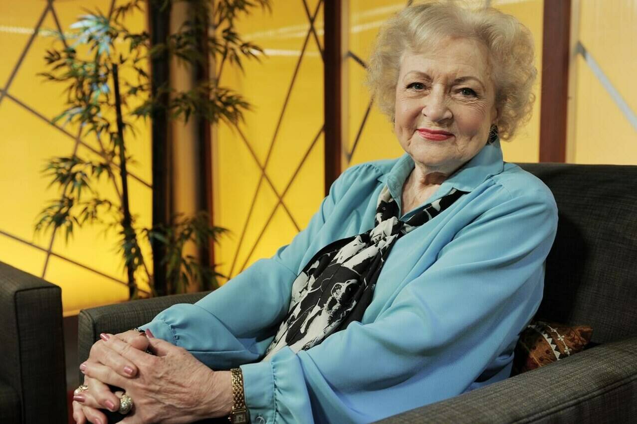 FILE - Actress Betty White poses for a portrait following her appearance on the television talk show “In the House,” in Burbank, Calif., Tuesday, Nov. 24, 2009. Betty White, whose saucy, up-for-anything charm made her a television mainstay for more than 60 years, has died. She was 99. (AP Photo/Chris Pizzello, File)