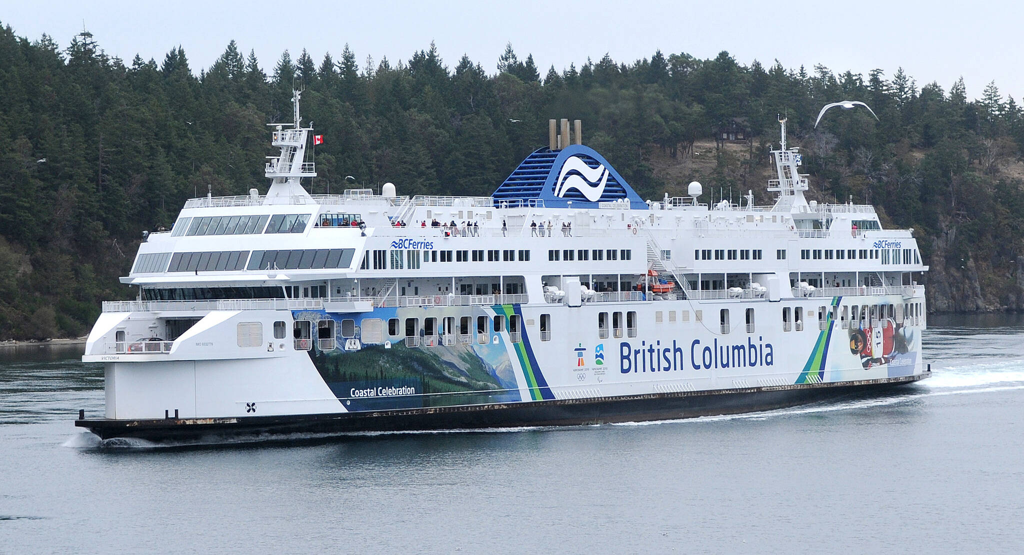 High winds are forecast to subside by Friday afternoon, but until then BC Ferries is keeping many vessels docked. (Black Press Media file photo)