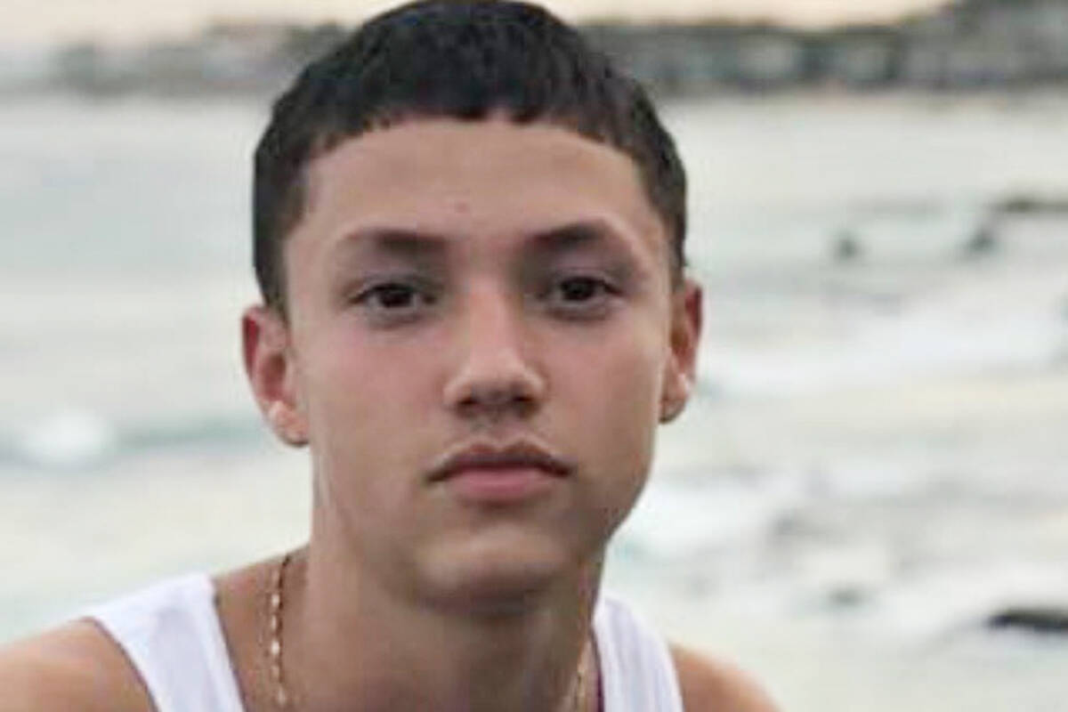 Julian Moya Cardenas, 18, from Langley, has been identified as the victim of Friday’s fatal shooting in the Walnut Grove neighbourhood. (IHIT)