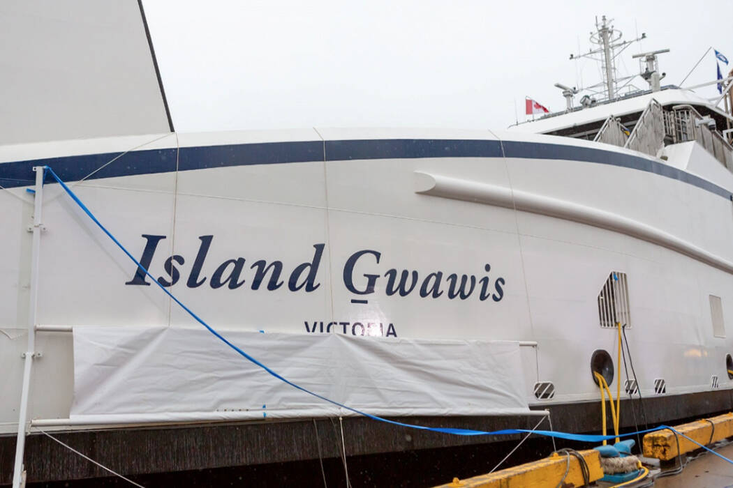 The second Island-class ferry on the Nanaimo-Gabriola route will be called Island Gwawis. (Photo submitted)
