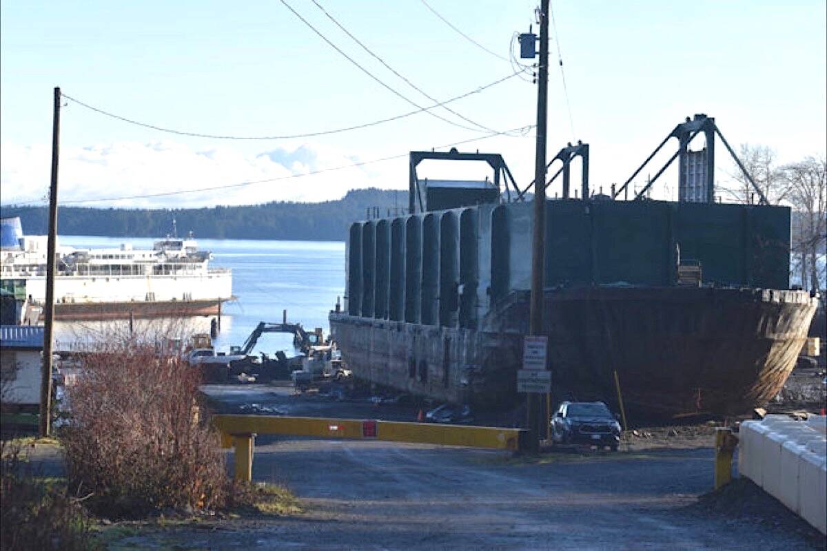 Deep Water Recovery Ltd. owns a ship-breaking company in Union Bay. File photo