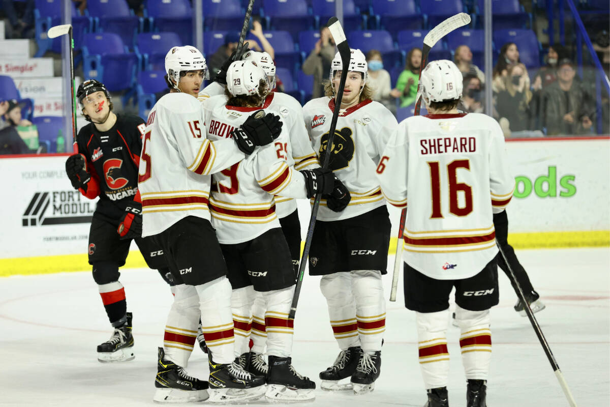 (Vancouver Giants took on Prince George Cougars Saturday, and lost 4-2. (Rob Wilton/Special to Langley Advance Times)