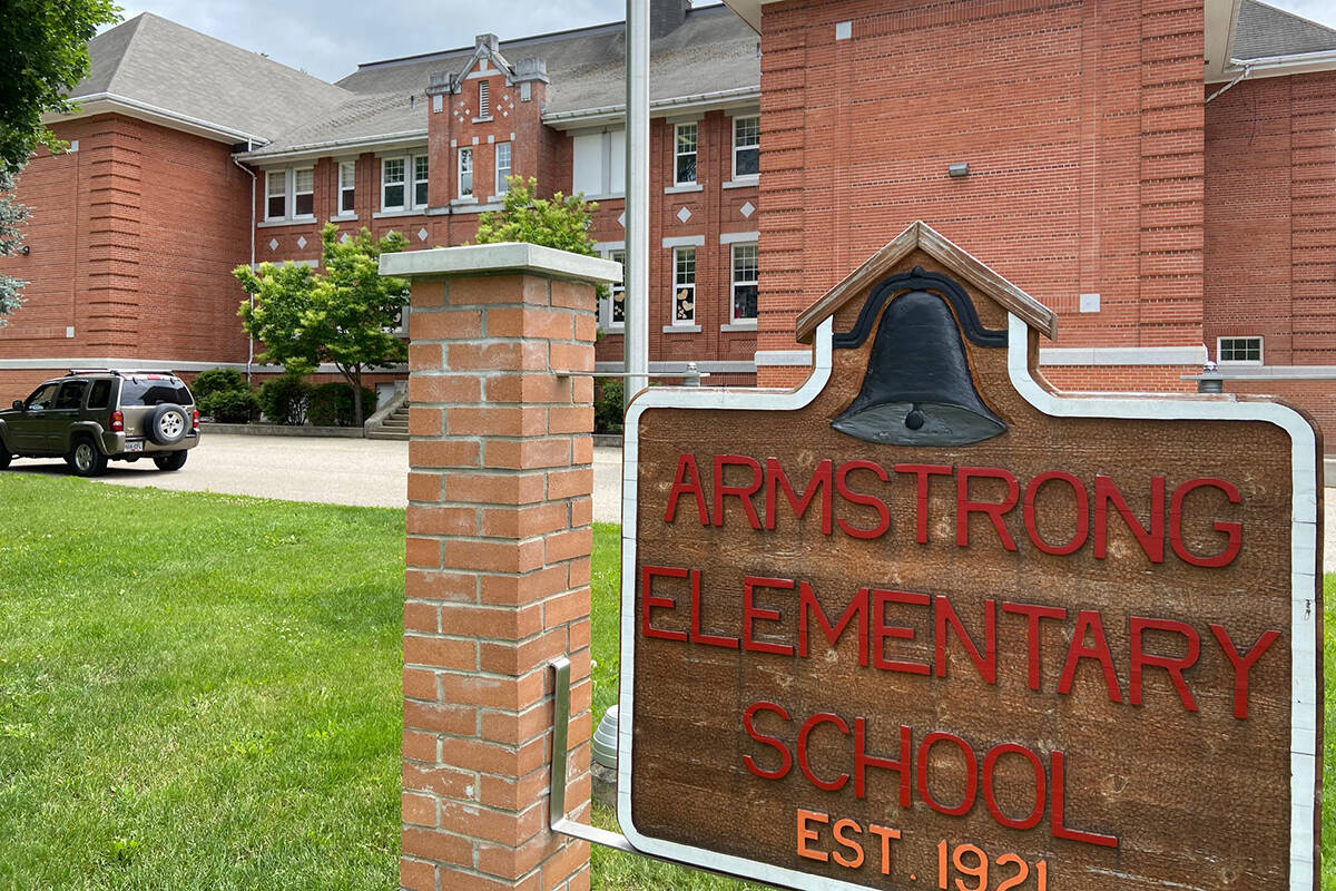 School District 83 announced, due to a staffing shortage, a two-day functional closure of Armstrong Elementary on Jan. 14 and 17 was being extended to Jan. 21. (File photo )