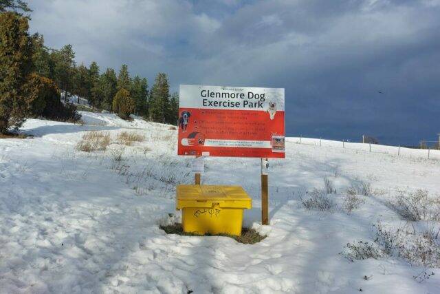 Glenmore dog park.