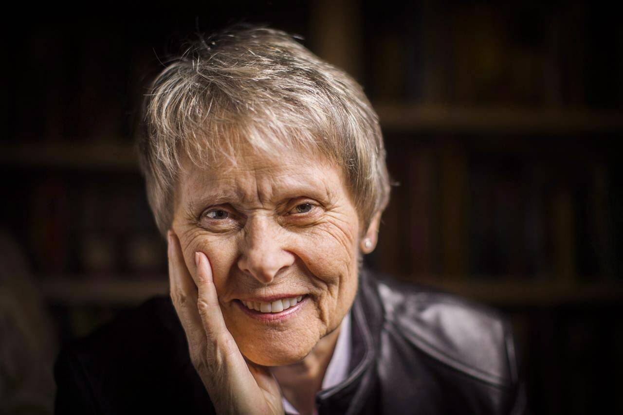 Canadian astronaut Roberta Bondar poses a picture in Toronto, November 29, 2016. For eight days in January 1992, Bondar circled the Earth aboard the Shuttle Discovery, becoming Canada's first woman in space. THE CANADIAN PRESS/Mark Blinch