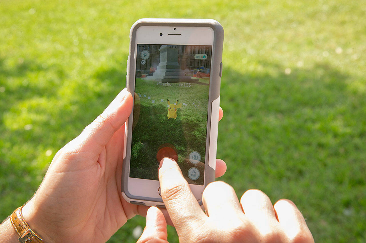 Pokémon GO is an augmented-reality smartphone game. (File photo)