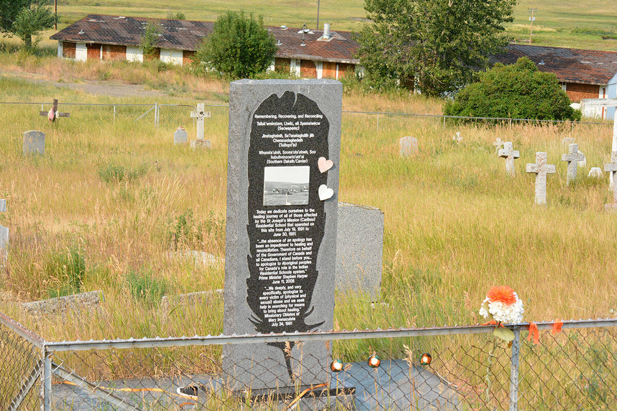 Williams Lake First Nation will reveal the preliminary results of the geophysical investigation of the former St. Joseph’s Mission Indian Residential School site on Tuesday, Jan. 25. (Monica Lamb-Yorski photo - Williams Lake Tribune)