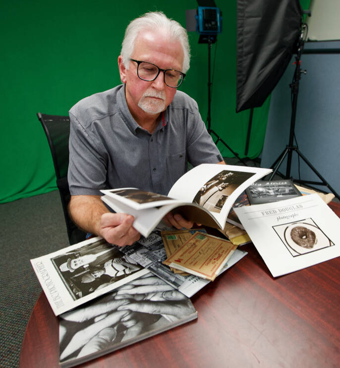 Greater Victoria photographer Don Denton is working to discover and preserve the history of some of B.C.’s forgotten photographers. (Justin Samanski-Langille/News Staff)