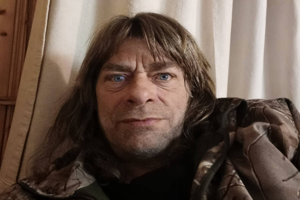 Greg Ovens (pictured) of Canal Flats, B.C. is before the courts for several charges under the Canada National Parks act for fishing and hunting during a 2019 survivalist YouTube series. (Facebook file)