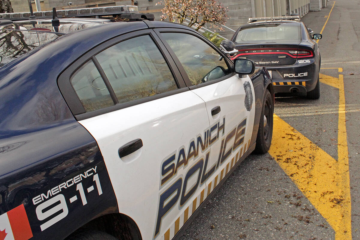The Saanich Police Department announced the arrest here of a 17-year-old suspect in a 2021 Toronto murder of a cab driver. (Black Press Media file photo)