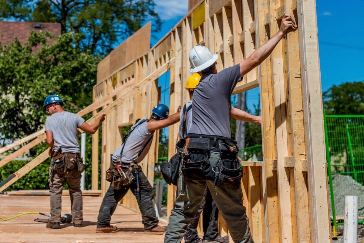 Asbestos was phased out of Canadian construction by the 1980s, but workers continue to be exposed in the renovation and demolition of older homes and other buildings. (B.C. government photo)