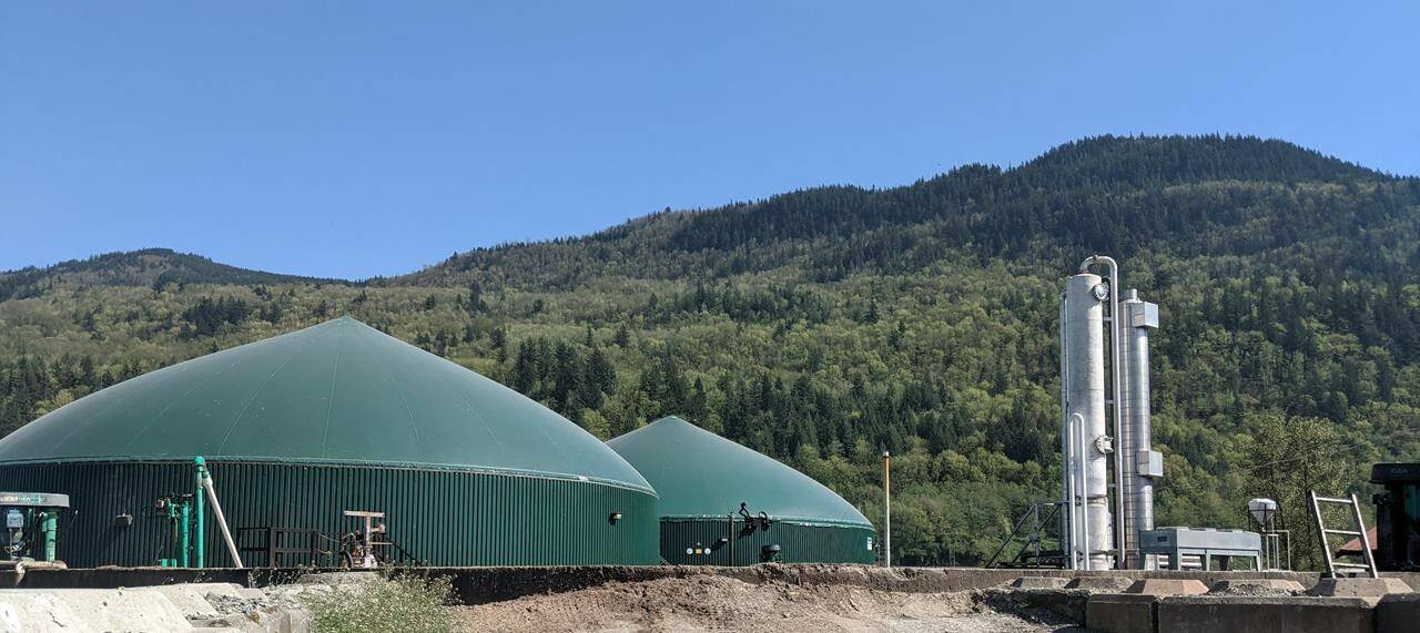 EverGen Infrastructure Corp’s Fraser Valley Biogas facility in Abbotsford, B.C. is shown in this undated handout image. A growing number of Canadian utility companies are investing in Renewable Natural Gas projects. THE CANADIAN PRESS/HO-EverGen Infrastructure Corp *MANDATORY CREDIT*
