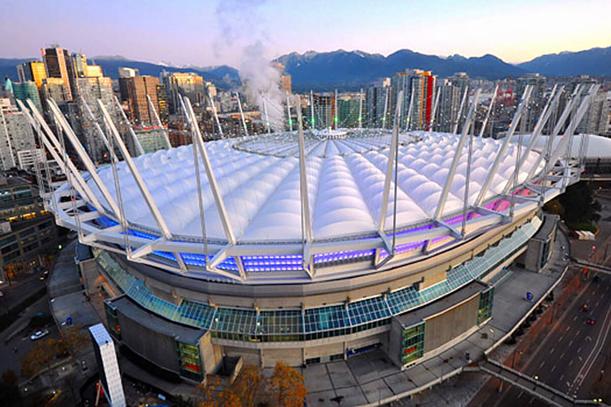 BC Place Stadium in a photo posted to cisc-icca.ca.