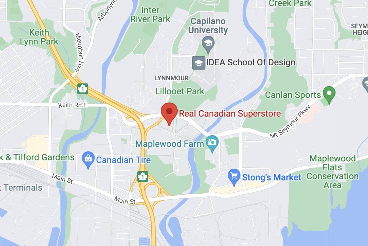 Superstore on Seymour Boulevard in North Vancouver. (Google Maps)