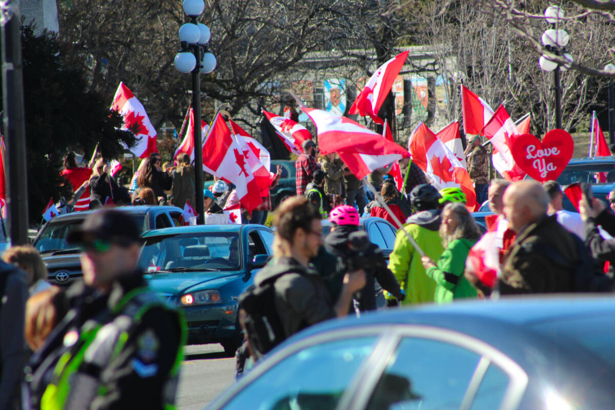 The Victoria Police Department announced that there will be controlled intersections in James Bay, near the B.C. Legislature, in light of upcoming rallies. (Black Press Media file photo)