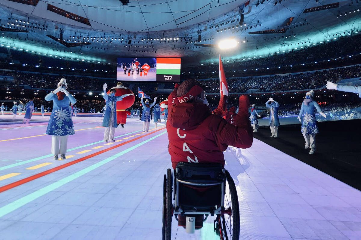 Paralympic Hall of Famer Josh Dueck, seen here at the 2022 Beijing Paralympic Games where he served as Team Canada's Chef de Mission, has been elected to the International Paralympic Committee Athletes’ Council. Photo courtesy of Canadian Paralympic Committee.