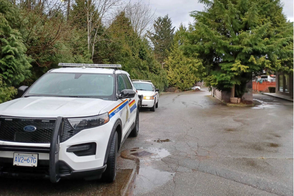 Langley RCMP are being joined by IHIT in investigating a suspicious death in Walnut Grove on Friday, March 25, 2022, at the Highway Hotel. (Advance Times files)