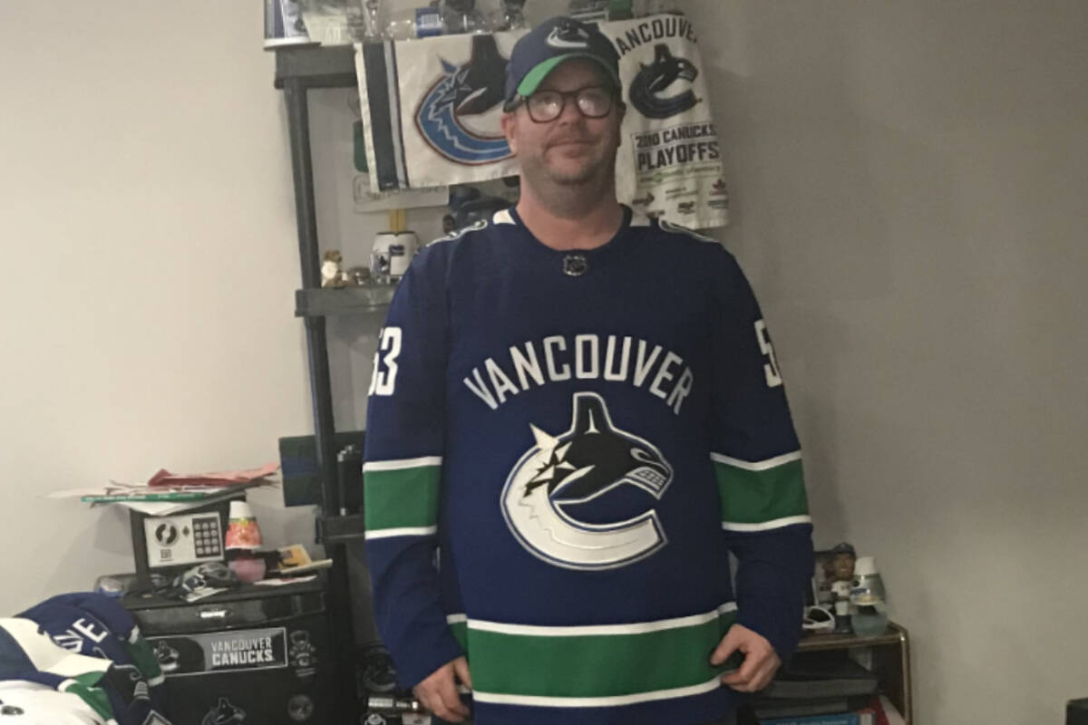 West Kelowna resident Ben Orritt was unable to attend his first-ever Vancouver Canucks game in January because of “surprise” COVID-19 ticket cancellations. (Photo courtesy of Ben Orritt)
West Kelowna resident Ben Orritt was unable to attend his first-ever Vancouver Canucks game because of COVID-19 ticket cancellations in January. (Photo courtesy of Ben Orritt)