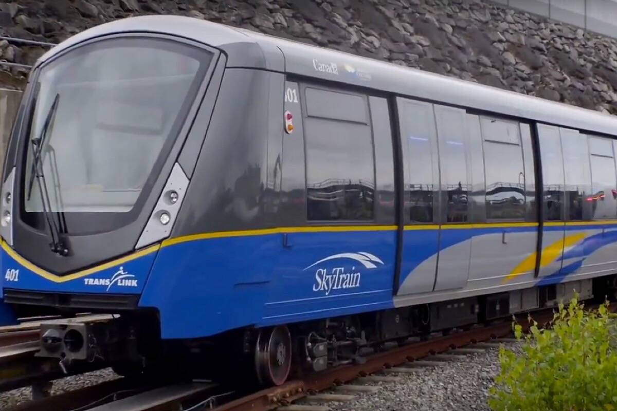 There have been “missed opportunities” to develop density along SkyTrain lines, B.C. Transportation Minister Rob Fleming says. (TransLink photo)