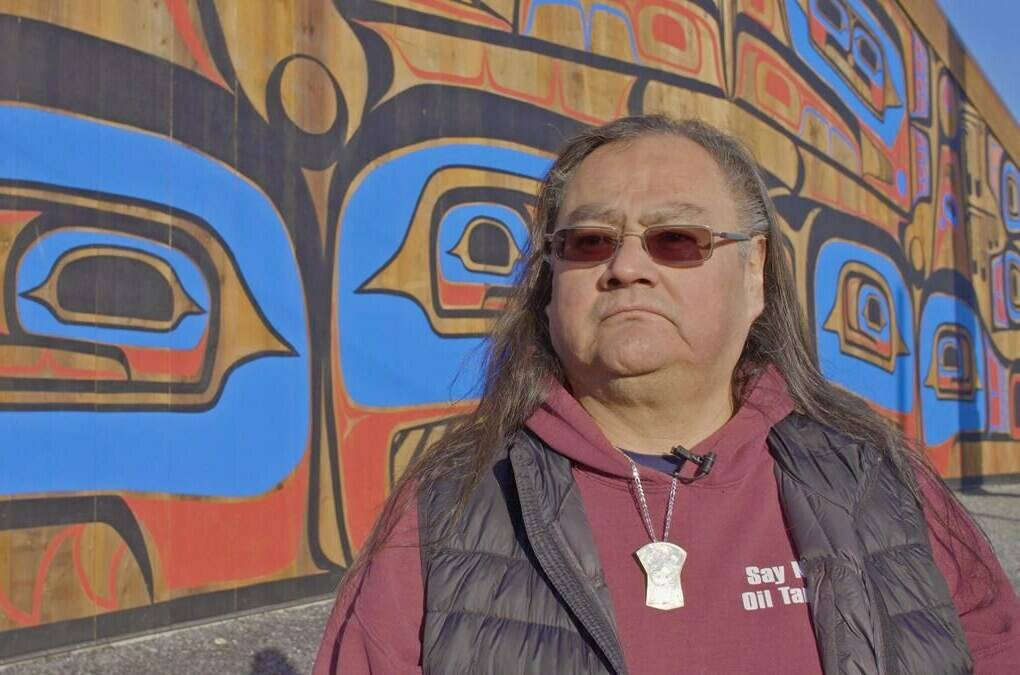 Maxwell Johnson is seen in Bella Bella, B.C.. The Indigenous man has filed complaints with the B.C. Human Rights Tribunal and the Canadian Human Rights Commission after he and his granddaughter were handcuffed when they tried to open a bank account. (THE CANADIAN PRESS/HO-Heiltsuk Nation, Damien Gillis)
