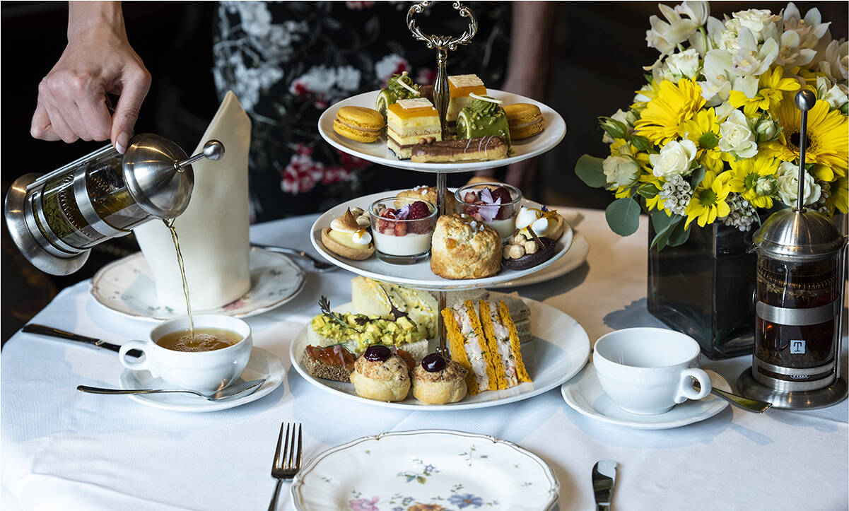 Tea at the Wedgewood. Photography by Lia Crowe