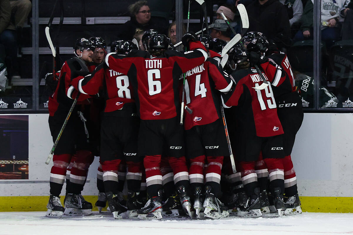 The Vancouver Giants became the only bottom seeded team in the Western Conference to win a game on Friday night