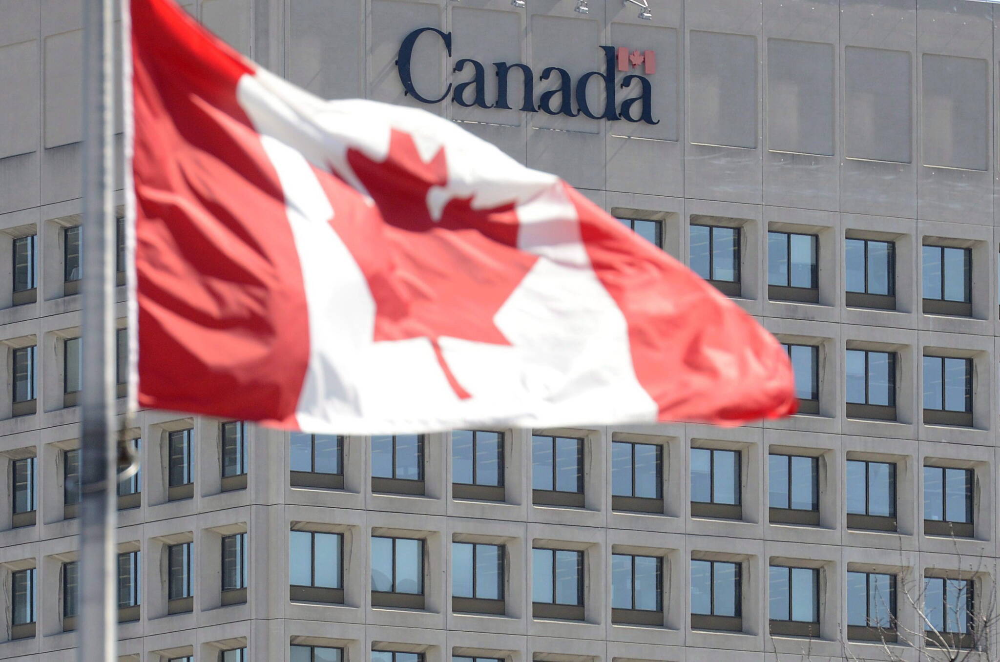 The facade of the headquarters of the Department of National Defence is pictured in Ottawa, on April 3, 2013. Canada’s top military and civilian defence officials have apologized not responding sooner to questions about systemic racism in the Department of National Defence and Canadian Armed Forces. THE CANADIAN PRESS/Adrian Wyld