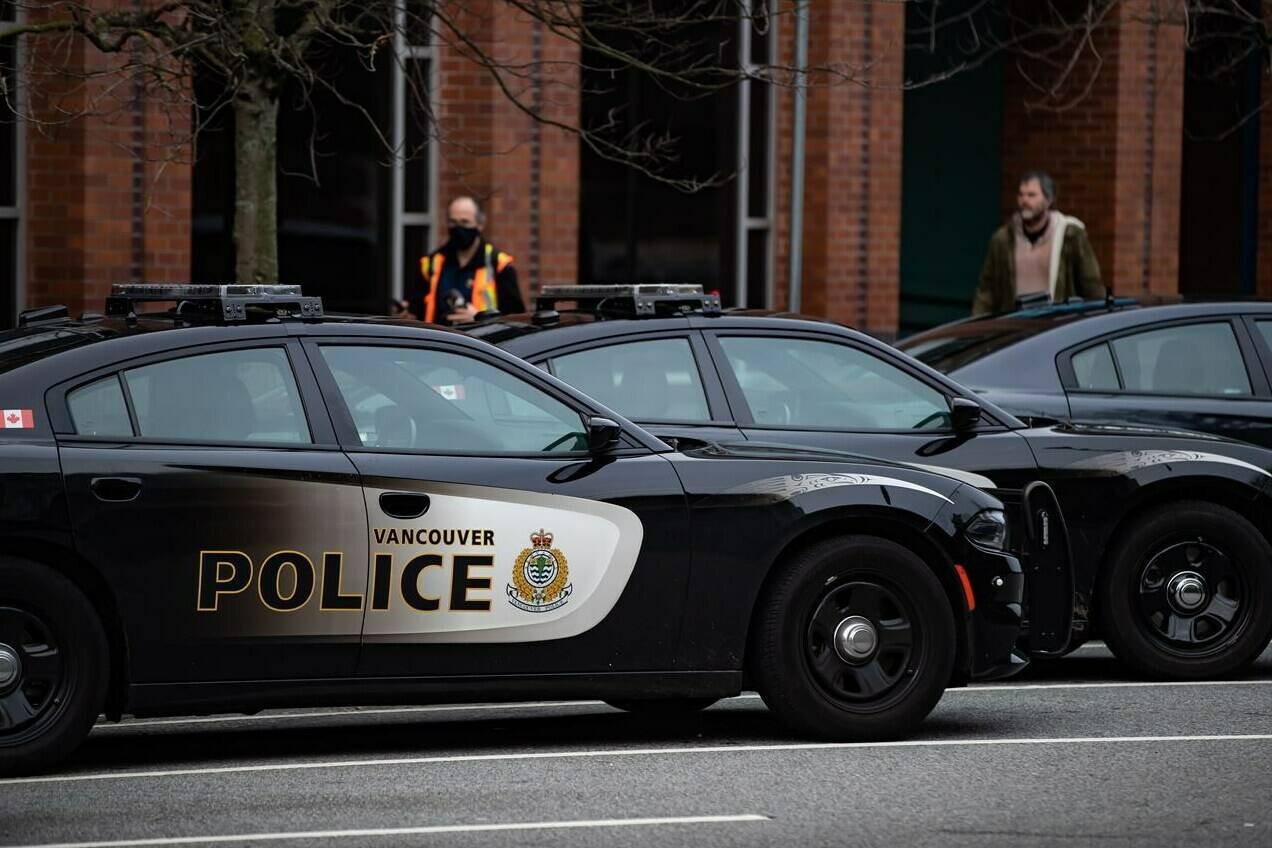 The Independent Investigations Office of B.C. is investigating after an exchange of gunfire with Vancouver police officers left one civilian dead. THE CANADIAN PRESS/Darryl Dyck