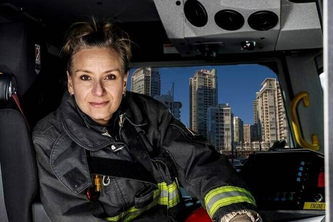 Firefighters-Cancer 20220505 Vancouver firefighter Jenn Dawkins, shown in a handout photo, lobbied for breast cancer to be included in British Columbia’s legislation as a presumed occupational illness covered by the province’s health and safety agency for workers. Three years later, she would be diagnosed with the disease that is a top killer of firefighters. THE CANADIAN PRESS/HO-David Harcus