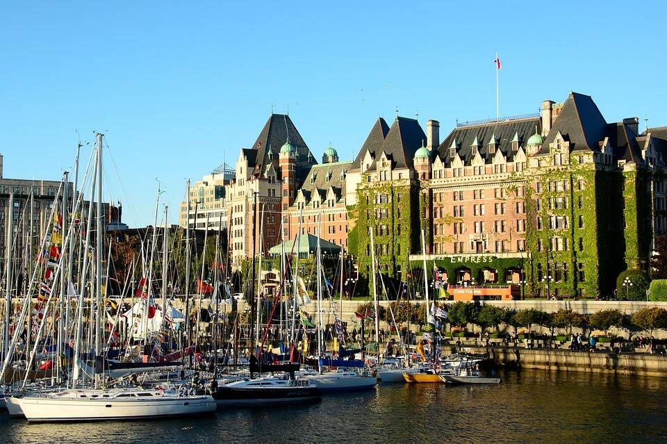 Today, the city of Victoria, B.C. is a picturesque location and a popular tourist destination. (Pixabay.com)