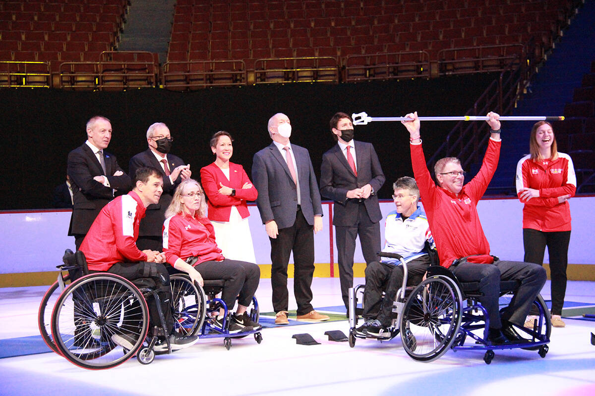 Premier John Horgan and Prime Minister Justin Trudeau were in Vancouver Tuesday (May 24) to announce the 2025 Invictus Games will be held in the city. (Jane Skrypnek/Black Press Media)