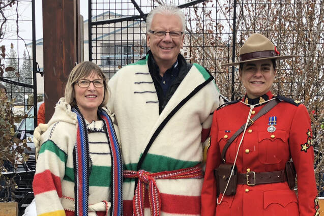 Doug Clovechok at a community event in Golden in November 2019. He has been the MLA for Columbia River-Revelstoke since 2017 and just introduced a new Private Member’s Bill to help reclaim Indigenous names, inspired by a letter written to him by a Golden student. (Claire Palmer photo)