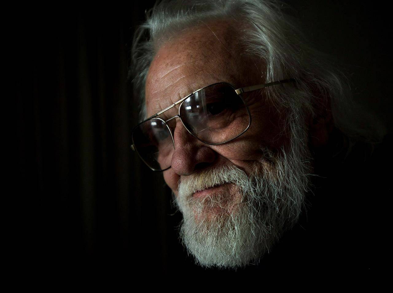 Canadian rock legend Ronnie Hawkins poses in Toronto on Wednesday, Oct. 2, 2013. THE CANADIAN PRESS/Nathan Denette