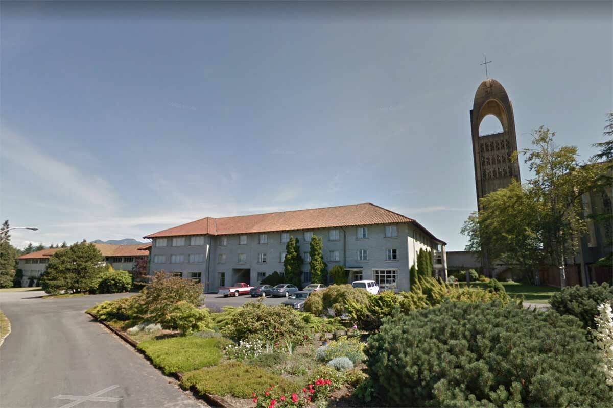 Numerous convicted or credibly accused pedophiles are former students of the Seminary of Christ the King, according to the plaintiffs. Google Street View image.