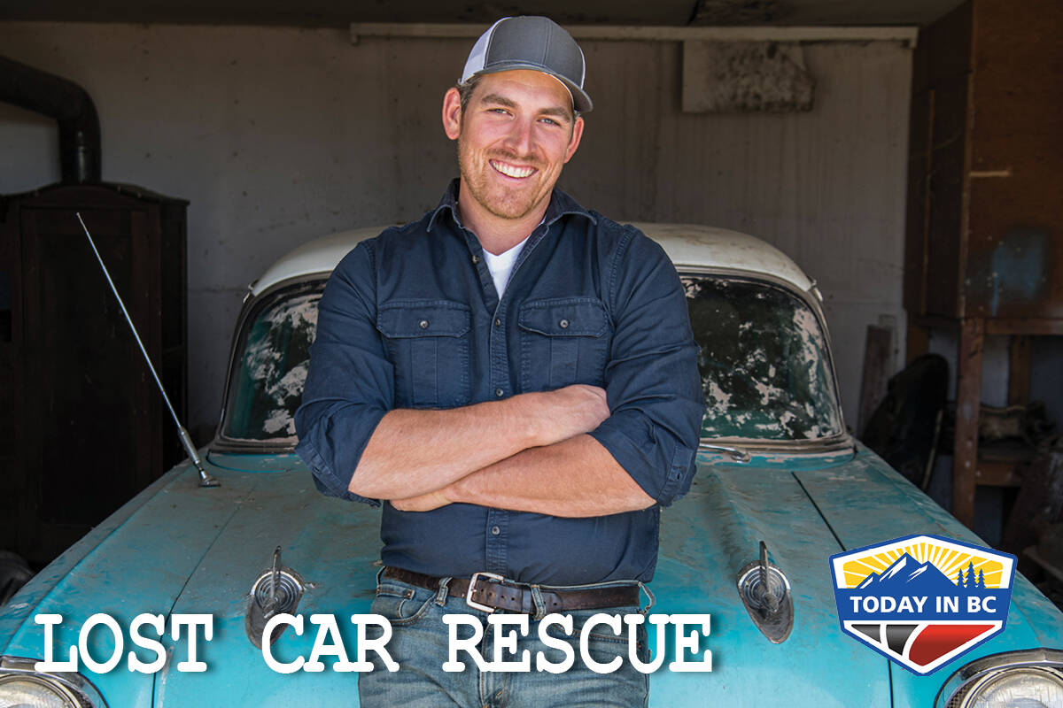 Matt Sager of Lost Car Rescue. (Image courtesy HISTORY Canada / Jeff Topham)