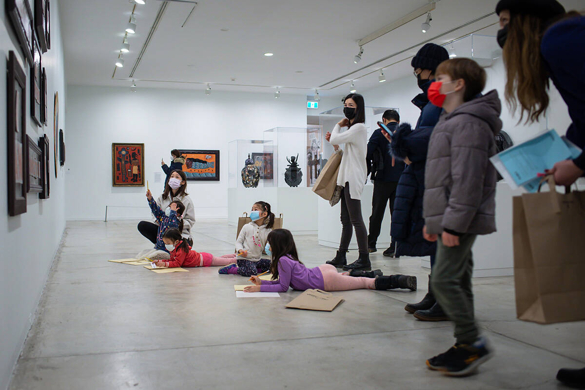 Children and youth under the age of 18 can access the Vancouver Art Gallery for free for five years starting July 1, 2022. (Photo: Anita Bonnarens)