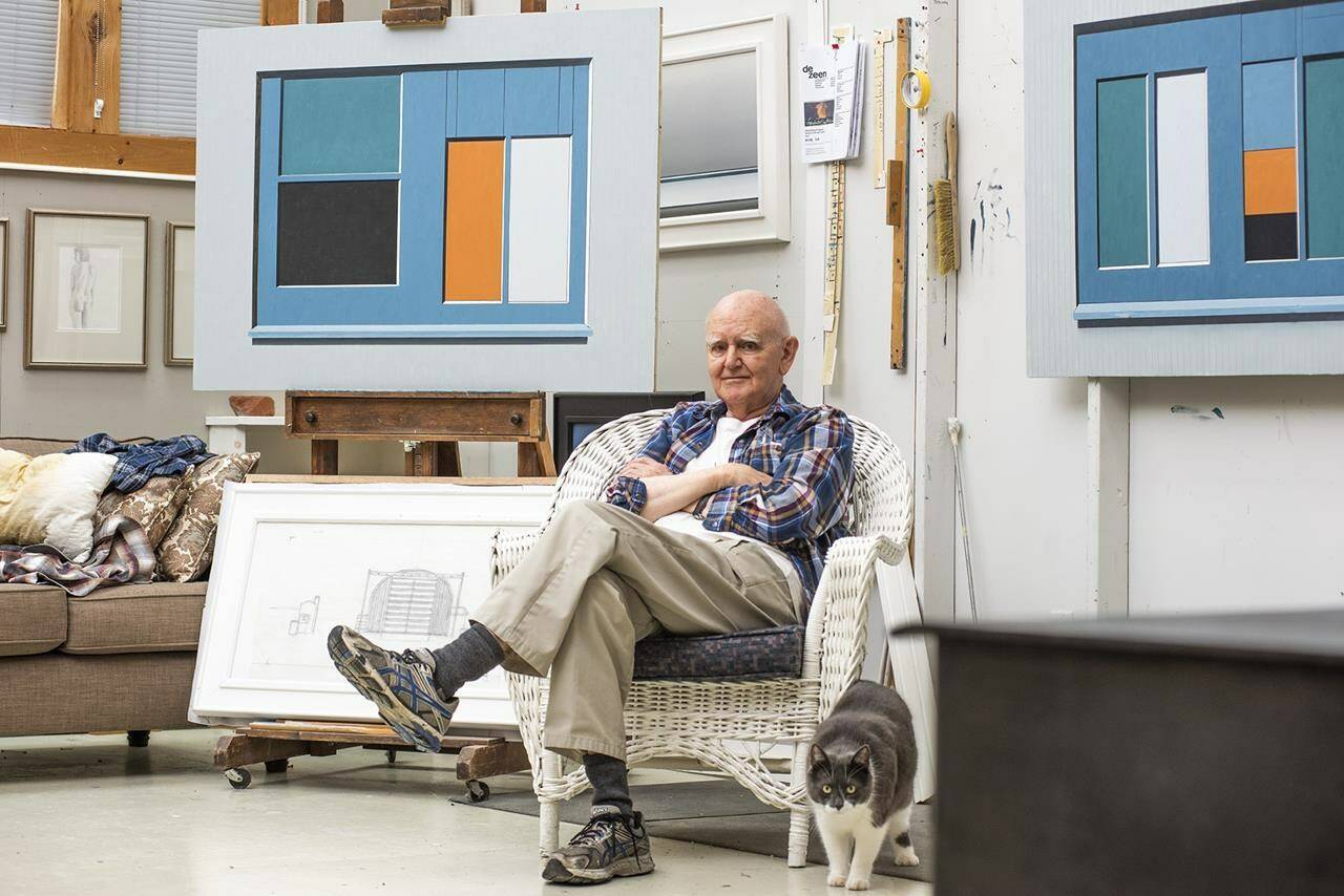 Painter Christopher Pratt is shown in a family handout photo. Pratt, long considered one of Canada’s greatest painters, has died at 86. THE CANADIAN PRESS/HO-Pratt Family **MANDATORY CREDIT**