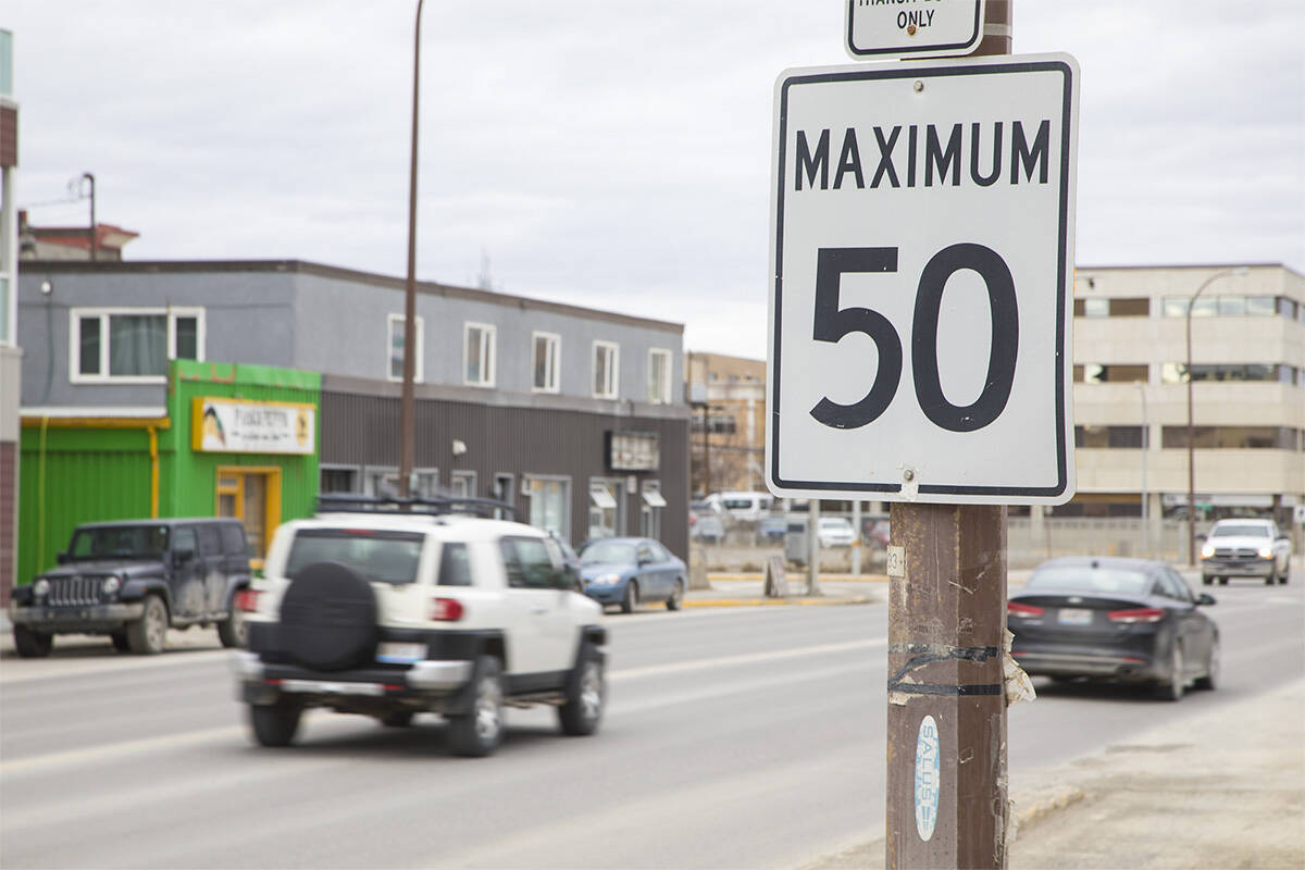 More B.C. residents are supporting lower speed limits (Photo by Brent Calver)